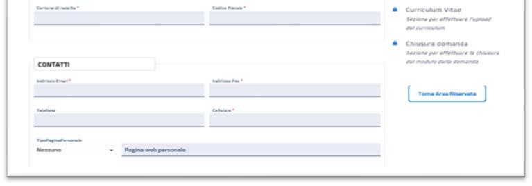 i 2 e 3, del d.m. 7 maggio 2019 i quali sono visualizzati in due sotto sezioni differenti in funzione del comma di riferimento (Figura 7 e Figura 8). (ATTENZIONE!