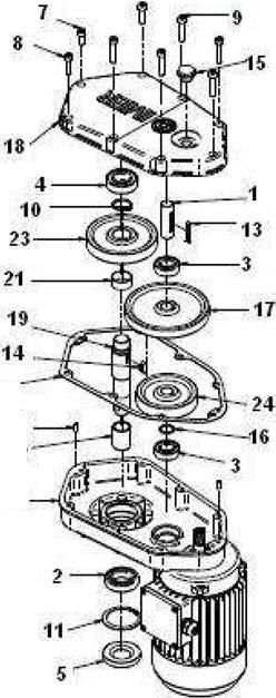 28.4.2014 Spin 15tav3-2 6. 12 6 20 Part List: Spin 15 tav3 Item Code Qty Price (Euro) Description 1 2201130 1 SHAFT - ALBERO PIGNONE ELEV.