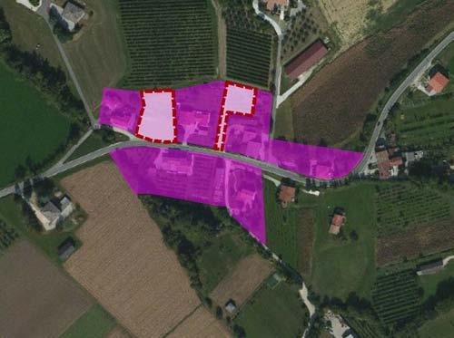 schea 3 - Nucleo AMISTANI Stato i atto Progetto 1. TIPOLOGIA Nucleo isolato... Nucleo a morfologia lineare... 2. CONTESTO TERRITORIALE Area agricola... Area collinare o montana.