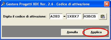 di Attivazione Add-on, composto da 14