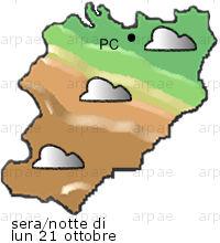bollettino meteo per la provincia di Piacenza weather forecast for the Piacenza province Temp MAX 21 C 15 C Pioggia Rain 1mm 0mm Vento Wind 38km/h 41km/h Temp.