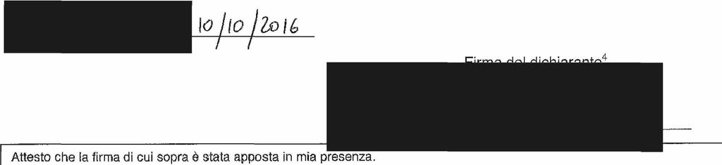 .. (qualifica) (nome e cognome) (firma) (Le parti del presente modulo che non interessano vanno barrate).