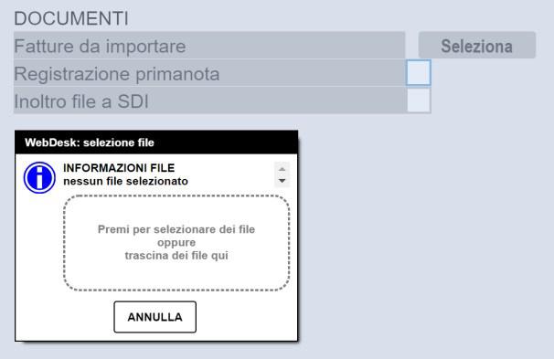 it per le installazioni Live) è ora possibile fare l import di fatture xml anche con selezione multipla e drag&drop.