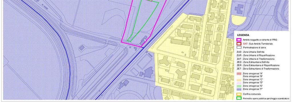 sensi del DM 1444/68 e sarà inserita tra gli standard di PRG.