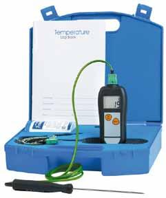 TERMOMETRI KIT HACCP Thermometri Kit HACCP Questi termometri Kit completi di sonde sono stati disegnati per soddisfare le esigenze dell'industria del Food & Catering.