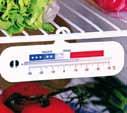Termometro a colonna d alcol 803-925 Questo termometro, adatto per il controllo di frigoriferi e congelatori è costruito in ABS e consente una