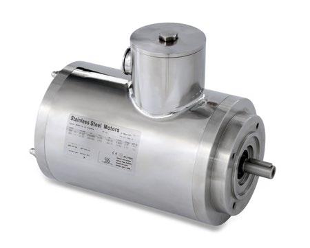 Stainless steel motors La resistenza alla corrosione e le caratteristiche igieniche di questi motori sono ulteriormente garantite dalla