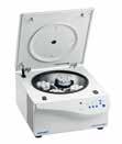 provette Microcentrifuga refrigerata per 48 provette ad elevato rendimento Versatile microcentrifuga multiuso 12 1.5/2 ml 18 1.5/2 ml 24 1.5/2 ml 10 x 5 ml 48 1.5/2 ml 48 1.