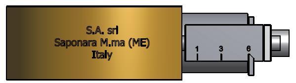 REGOLATORE DI MISCELA RM MIXING RATIO SELECTOR RM Descrizione Il Mod. RM è un regolatore di miscela manuale installabile sui miscelatori standard Tipo A (Mod.