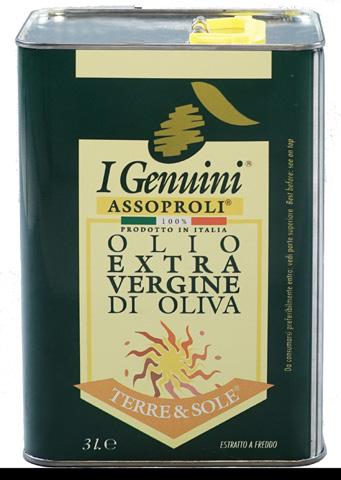 I GENUINI ASSOPROLI BARI GSeconda linea di oli extra vergini di oliva, ideata per l uso quotidiano di