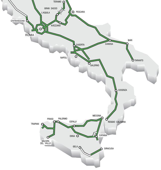 SUD 15 luglio - 9 settembre 2019 A14 Bologna - Taranto dal km 408+100 al km 406+500 A24 Roma - Teramo Tronco di penetrazione urbana Roma dal km 0+000 al km 7+300 (dal 5 all 8 agosto) dal km 42+052 al