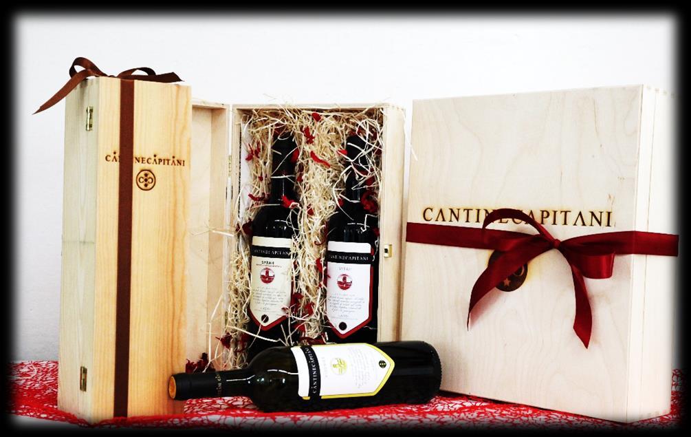 NCC15r Cassetta legno 1 bottiglia Syrah in Botte IGP Lazio 2016 NCC15b Cassetta legno 1 bottiglia Sauvignon IGP Lazio 2017 NCC16 Cassetta legno 2 bottiglie
