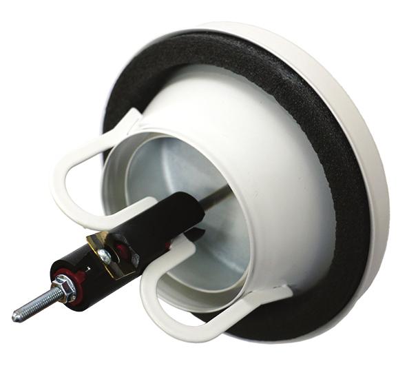 La valvola KSOF è stata sviluppata per utilizzo come serranda tagliafuoco in impianti di aspirazione e ventilazione.