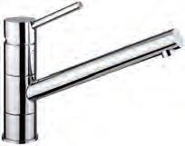 lavello alto canna orientabile One-hole sink mixer high
