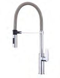 lavello Professional con doccia estraibile (2 getti)  hand-shower