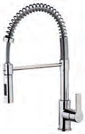 One-hole Professional sink mixer with pull-out