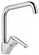 swivelling spout DE 181CR Miscelatore lavello monoforo con 