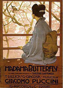 Madama Butterfly Narra di un ufficiale della Marina Americana, Pinkerton, che sposa la giapponese Cio-cio-San, dopo poco, pero' riparte per l'america lasciandola sola con la promessa di ritornare.