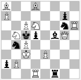 C:c5# Zagoruijko 3x2 arricchito da un effetto Vladimirov e da un Key-Mate Reversal.