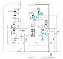 Accessori alvola a 3 vie semplificata per batteria principale e addizionale S (solo per unità ad incasso) alvola acqua a tre vie ONOFF 230 e kit di montaggio senza detentore a regolazione