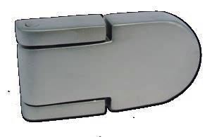 acciaio inox AISI 316, perno di rotazione in acciaio inox Material: stainless steel body 1.