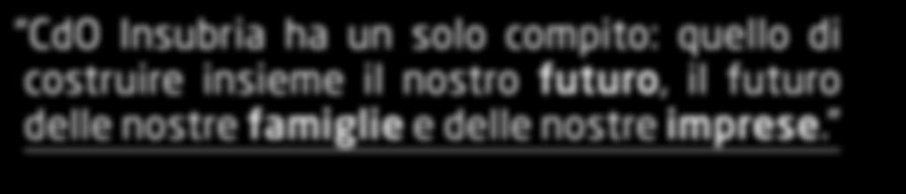 opportunità per cambiare visione e l occasione per impostare nuove azioni strategiche di sviluppo.