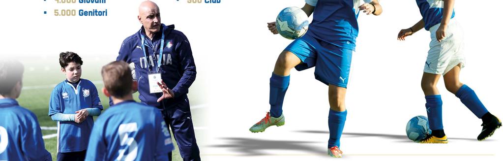 U13 E U14 MASCHILE U15 FEMMINILE Gli Open Day sono un occasione di formazione e informazione per far conoscere il Programma di Sviluppo Territoriale FIGC-SGS, il CFT e il lavoro che svolge