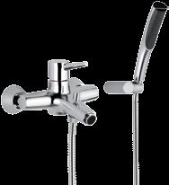 DESIGN 18 cm 565/SN Miscelatore monocomando lavabo ad incasso. Concealed single-lever basin mixer. 17,6 cm 6 cm 493/SN Miscelatore monocomando bidet con scarico.