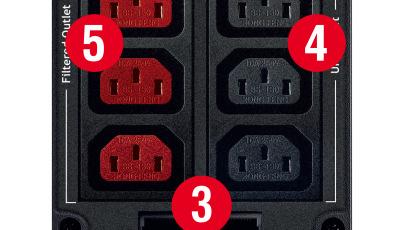 Protezione Telefonica (connettori RJ11/RJ45 IN/OUT): per proteggere e filtrare una linea telefonica, ADSL o LAN (connessioni di tipo TNV-3). 4.