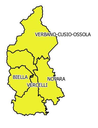 Biella, Novara, Vercelli, VCO 884.
