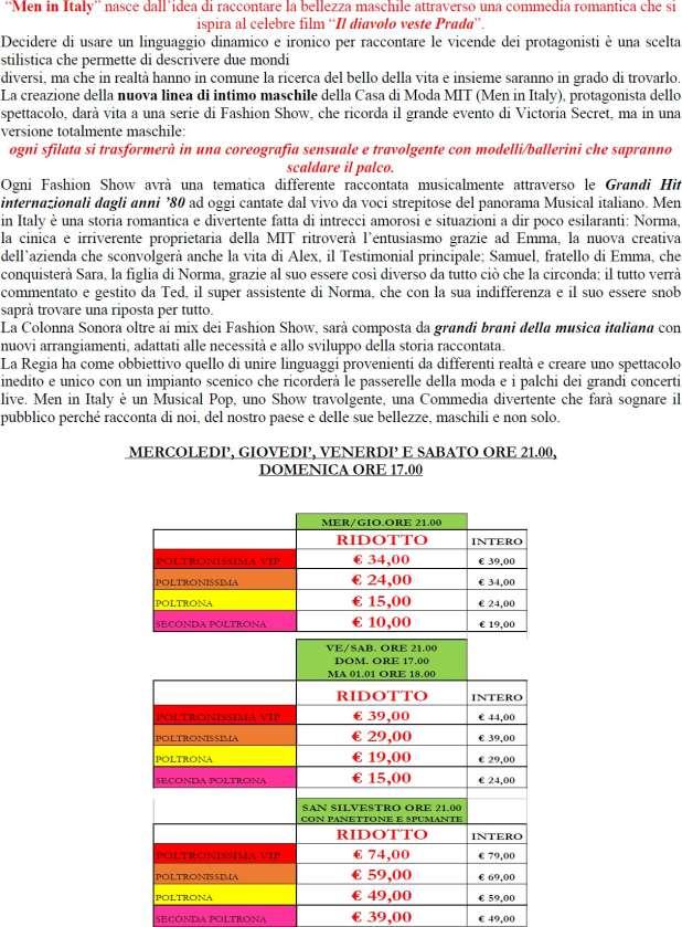 Ai prezzi sopra indicati vanno aggiunti