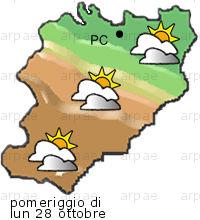 bollettino meteo per la provincia di Piacenza weather forecast for the Piacenza province Temp MAX 21 C 18 C Vento Wind 15km/h 18km/h Temp.