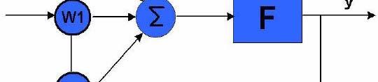 PERCEPTRON Il perceptron, primo schema di rete neurale, è in grado di apprendere, perché i suoi pesi sinaptici i sono variabili.