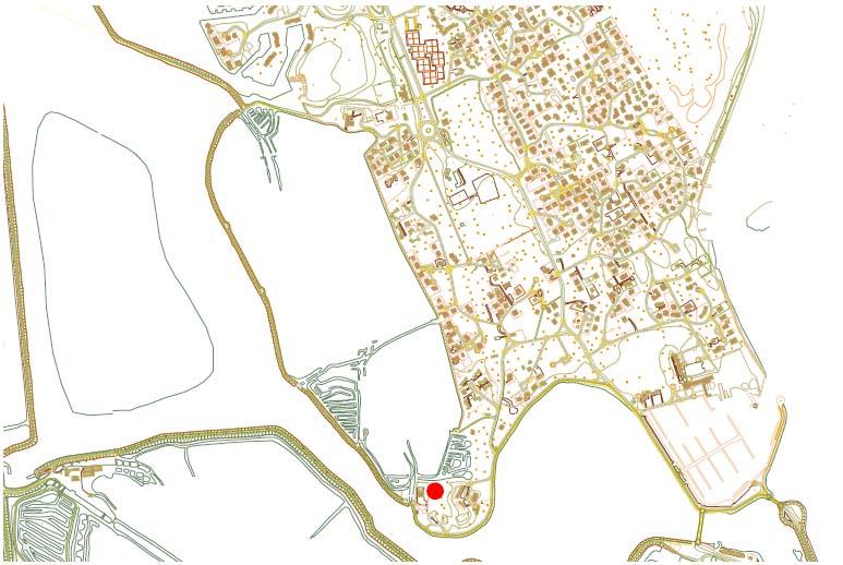 Posizione Stazione Rilocabile Viale Cà Tiepolo Isola di Albarella Comune di Rosolina