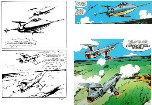 F-104 Starfighter Già era strano forte che Magnus avesse disegnato degli F-104 israeliani.