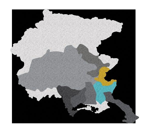 DUE ECCELLENTI DOC PER DUE ECCELLENTI VINI COLLIO 28 ETTARI SULLE COLLINE DEL COLLIO AUSTRIA IL COLLIO È CARATTERIZZATO DA UN TERRENO DENOMINATO PONCA, UN IMPASTO DI MARNA E ARENARIA STRATIFICATOSI