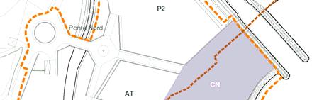 13 CN CANTIERISTICA NAUTICA TOT: 9.451 m 2 Di cui: - Specchio acqueo, 1.296 m 2 - Area a terra, 8.155 m 2 Tale area funzionale è situata nella parte settentrionale del porto.