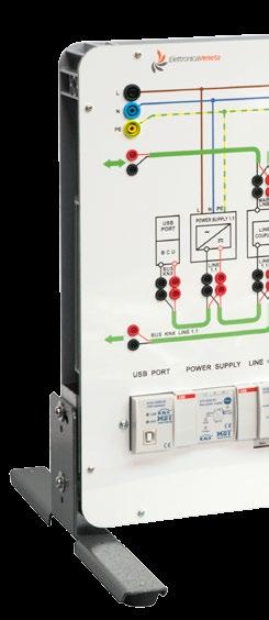 Dispositivi per realizzare cablaggi (Bus e Potenza), programmazione e messa in servizio di impianti di Domotica con Bus KONNEX.