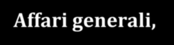 demografici Ufficio Tempi e Pari Opportunità Contratti e Legale Protocollo informatico, gestione dei flussi documentali e degli archivi