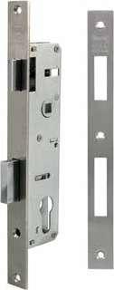 SERRTURE PER SERRMENTI METLLICI LOCKS FOR METL FRME DOORS Serratura mod. 70E Door lock mod.