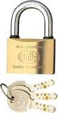 Lucchetto di alta sicurezza mod. High security padlock mod.