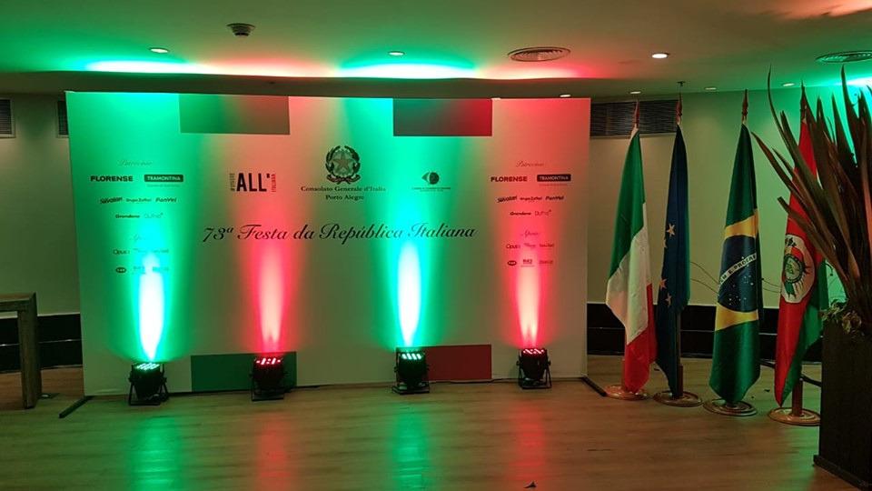 2 GIUGNO Per le celebrazioni della 73ª Festa della Repubblica Italiana, il Consolato Generale d Italia, con la