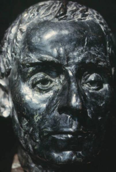 Auguste Rodin. Scultura " Papa Benedetto XV ". MusÃ e Rodin Parigi. Hammacher, Arno Link risorsa: http://www.lombardiabeniculturali.