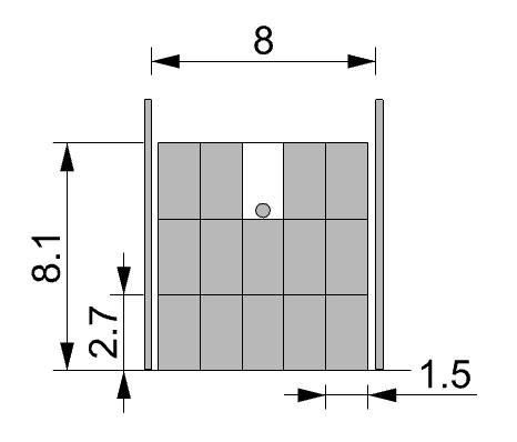 Le unità di carico stoccabili, considerando i canali e i rispettivi livelli ed altezze diverse, sono: ( 2[canali] 2[altezza] 2[profondità] ) + ( 10[canali] 3[altezza] 2[profondità] ) = 68 posti