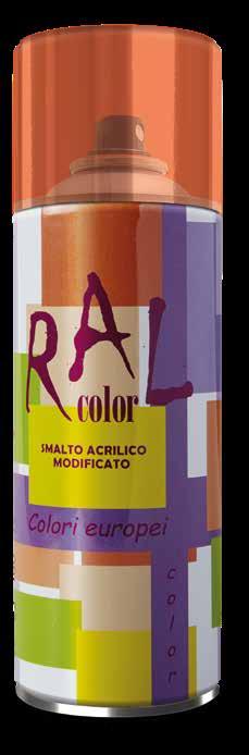 Ral Color Smalto Acrilico Modificato 16 colori base, nella gamma di colori RAL.