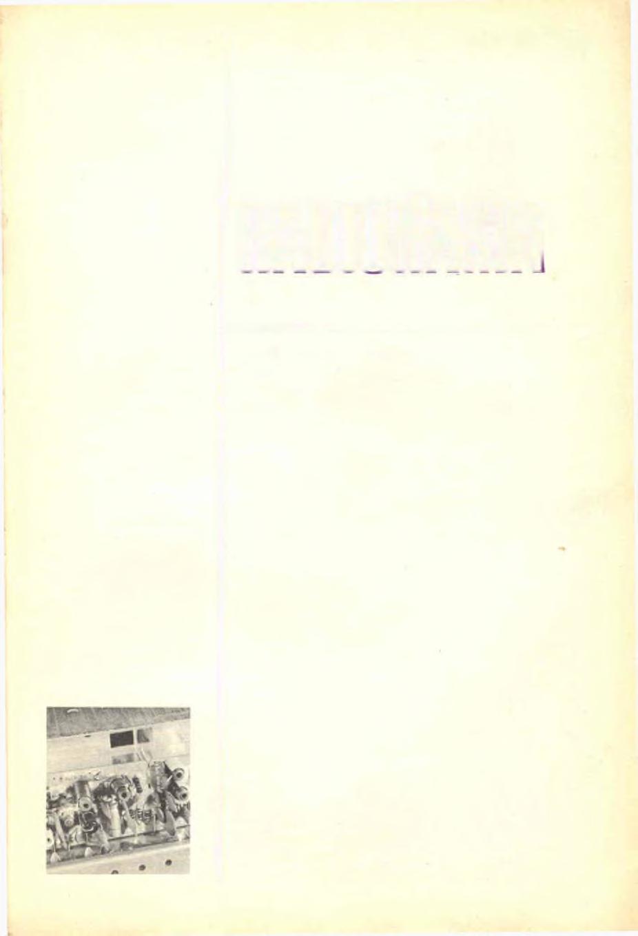 GENNAIO 1973 RADIORAMA - Anno XVIII - N 1. Gennaio 1973 - Spedizione in abbonamento postale - Gruppo III Prezzo del fascicolo L.