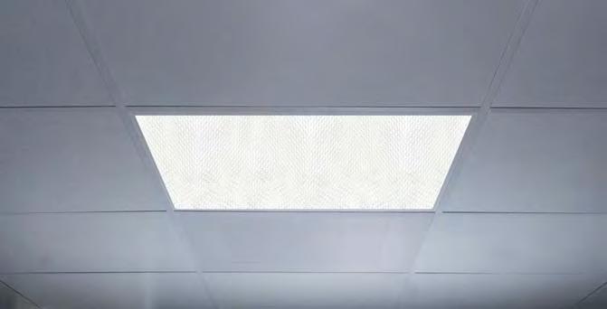 LED PANEL - Prismatic Plafoniera LED con ottica prismatizzata. LED ceiling light with prismatic optic.