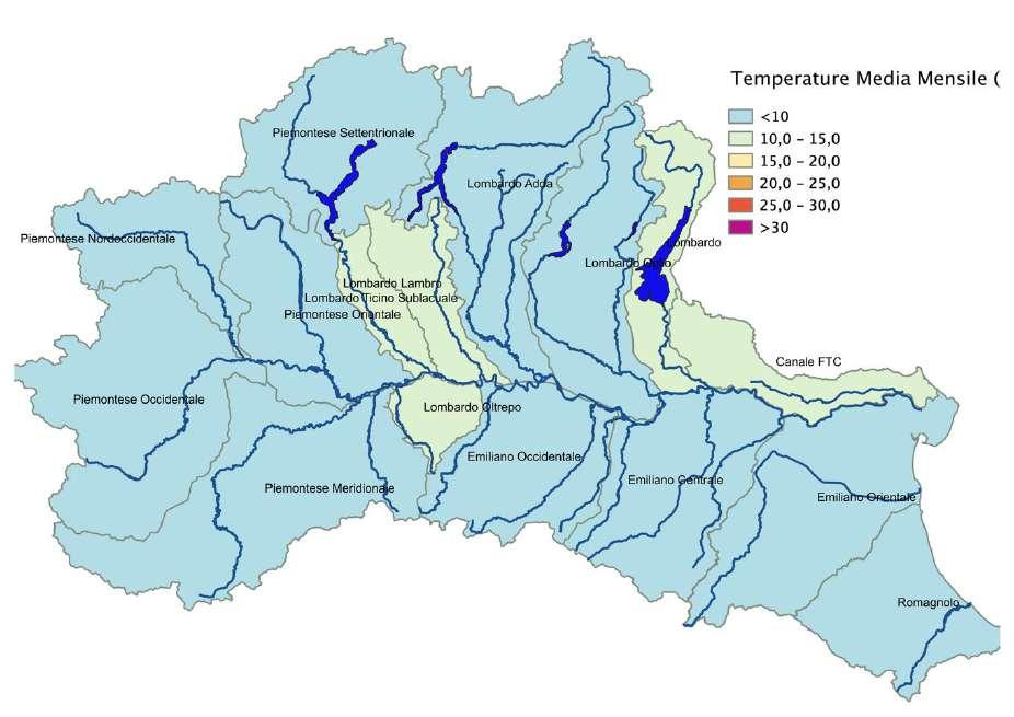 Borsino delle Temperature (dati mensili al 31.03.