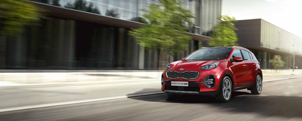 Esterni GT Line Pedigree sportivo. Kia Sportage GT Line è un inno alla sportività e allo stile.