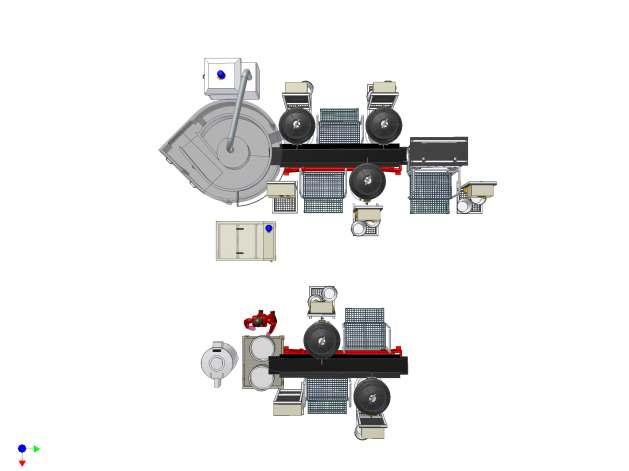 RWP-L-150, in esecuzione speciale con telaio rialzato.